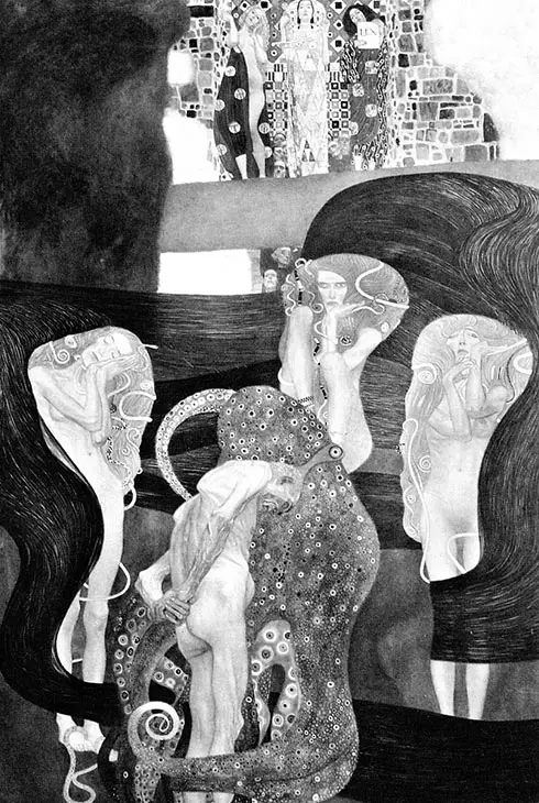 Jurisprudence by Gustav Klimt